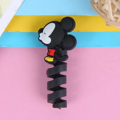 style 14 Держатель спирального шнура, устройство для сматывания кабеля, usb-кабель для наушников, защита для зарядки, защита кабеля для iphone - Цвет: style 14
