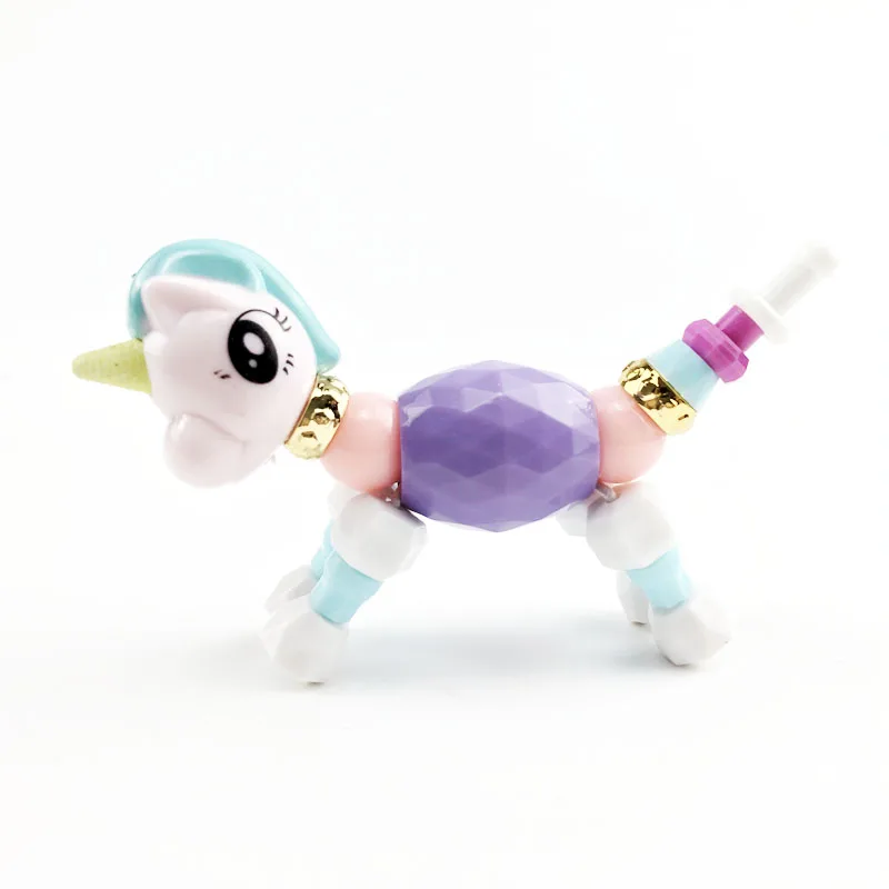 TOY026 Витой магический ювелирный игрушечный браслет в виде животного, Классические Вечерние изысканные креативные браслеты, детские модные милые подарки для девочек-TOY021 - Цвет: TOY026