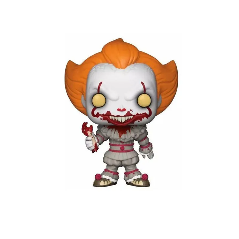 without box FUNKO POP Movie Stephen King's It's Child's Play Saw, крик пеннивайз Чаки V для вендетты, экшн-фигурка, игрушки для детей на Рождество - Цвет: without box