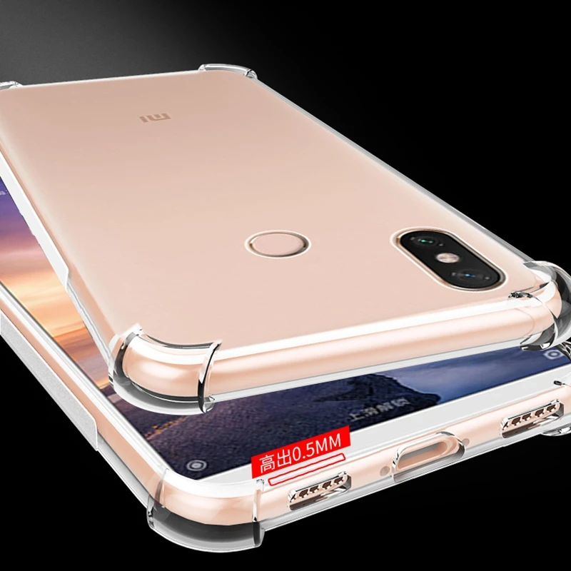 Прозрачный мягкий Pocophone F1 MiA2 Note6 Note5 MiA1 чехол для XiaoMi RedMi Note 6 Pro 5 5A 6A плюс Mi8 Mi 8 SE A1 A2