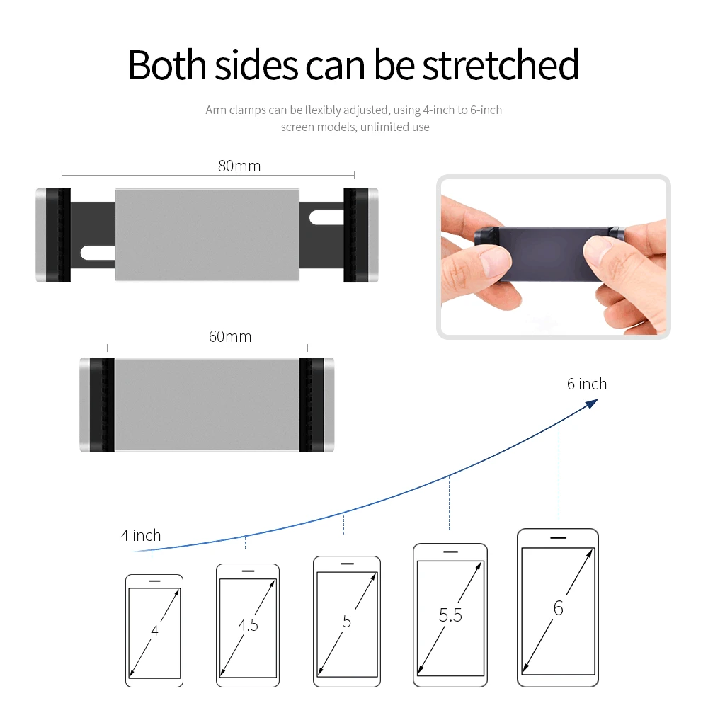 Автомобильный держатель MANTIS для iPhone XR XS Air Vent Mount Универсальный мобильного