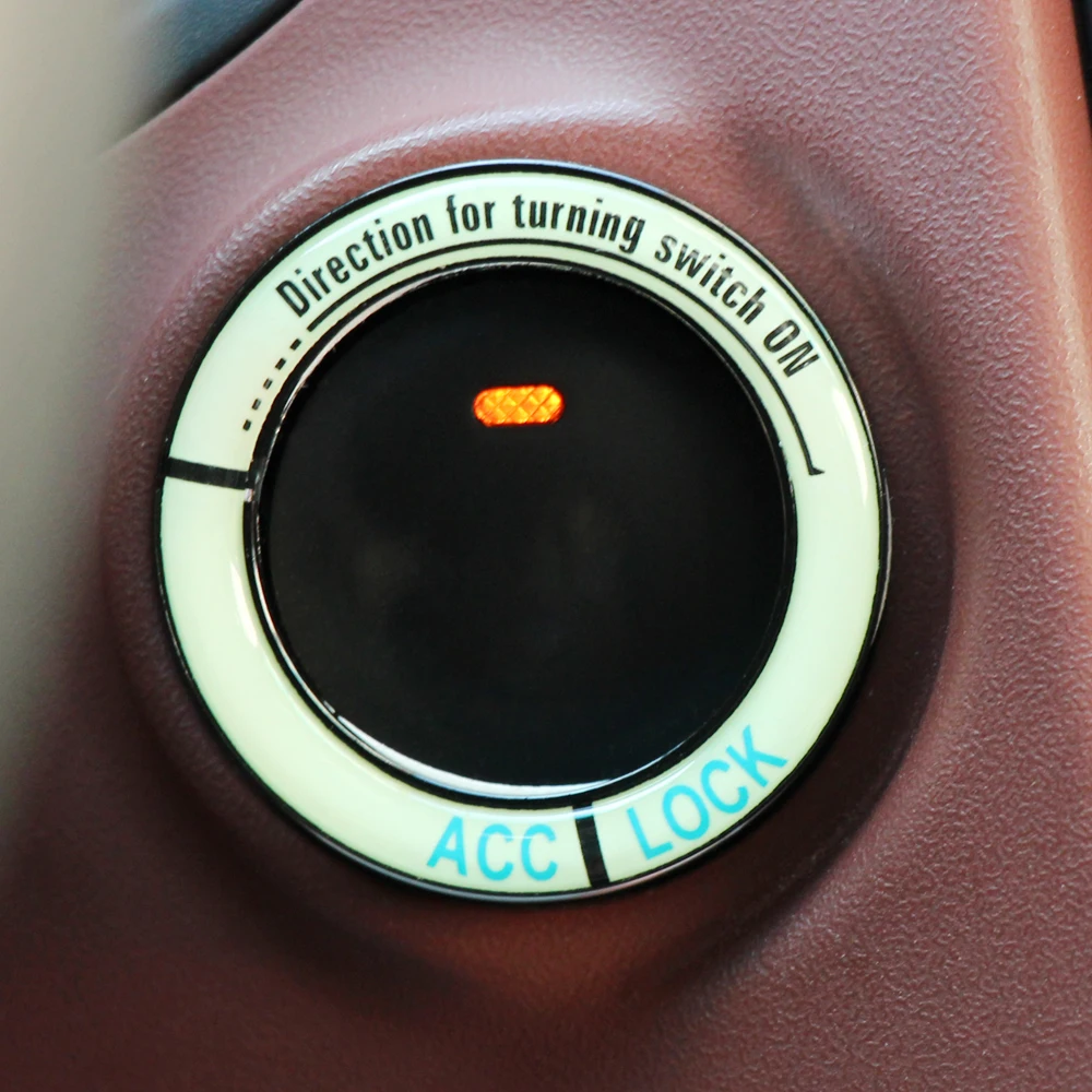 Лидер продаж 2017 кольцо для ключа зажигания двигателя автомобиля Lumiuous Fiat ducato linea