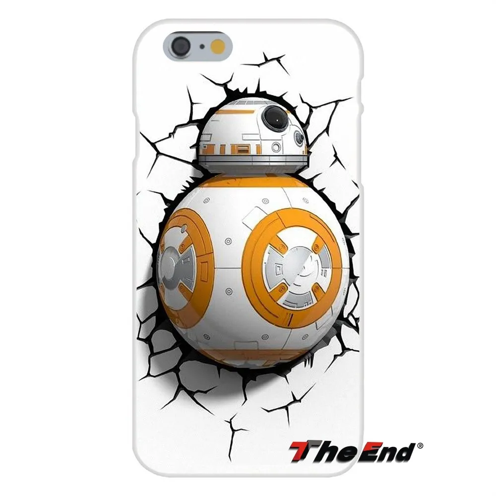 Силиконовый чехол для Sony Xperia Z Z1 Z2 Z3 Z5 compact M2 M4 M5 E3 T3 XA Aqua Cute Star Wars The Force Awakens BB8 R2D2 |