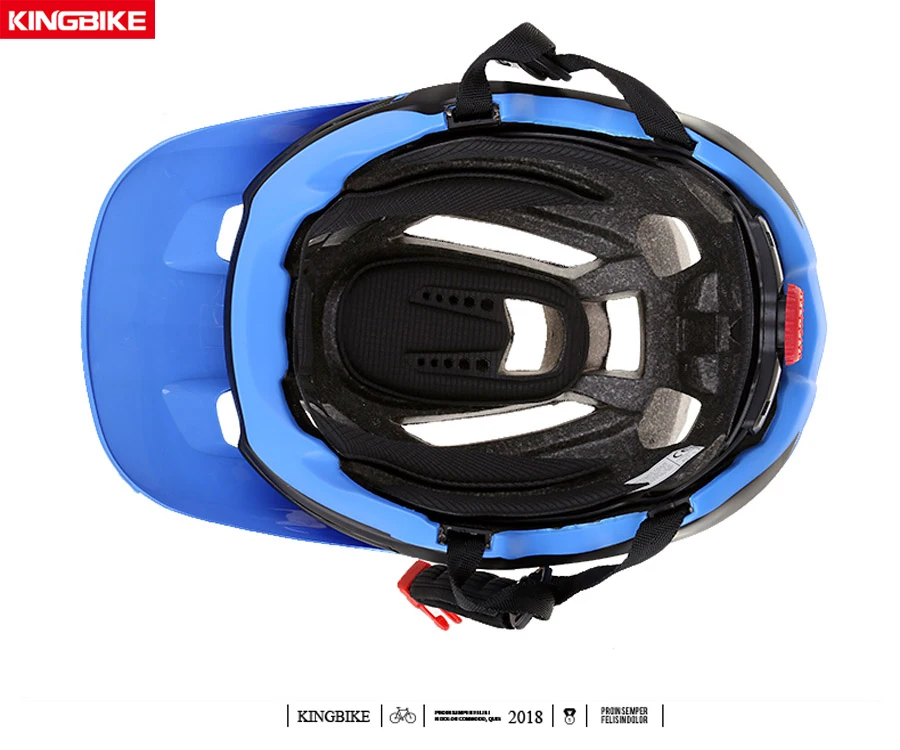 KINGBIKE велосипедный шлем со съемным козырьком Casco Ciclismo матовый черный велосипедный дорожный горный MTB шлем Мужской Женский шлем