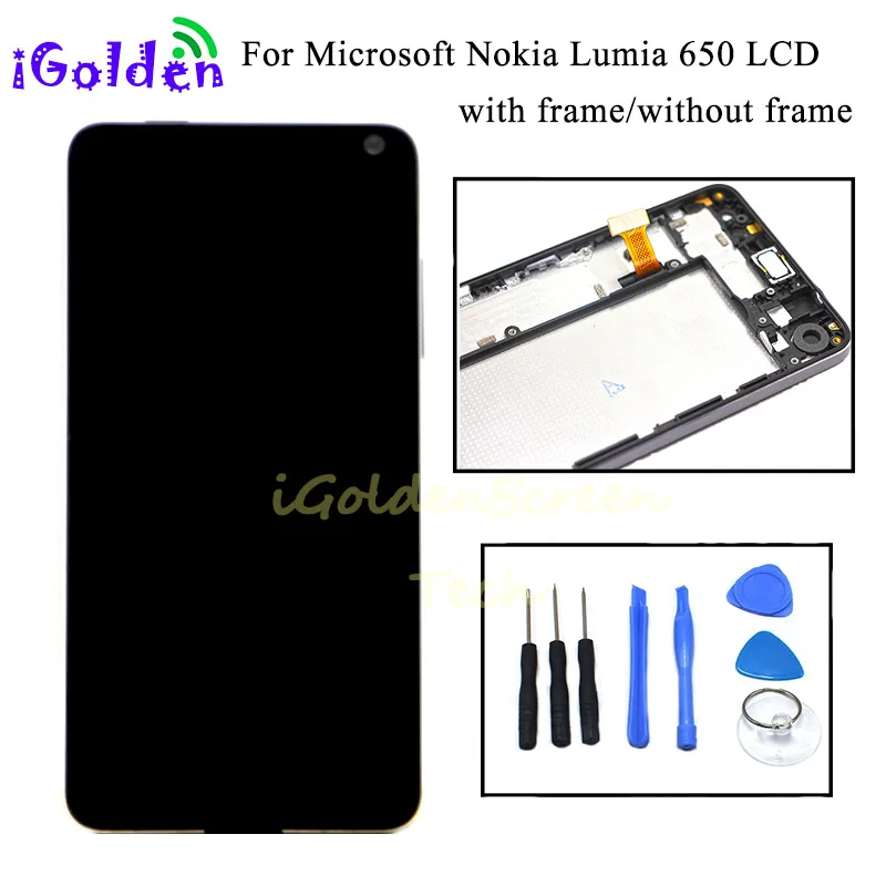 Для Nokia Lumia 650 RM 1152 1154 1109 ЖК дисплей + кодирующий преобразователь сенсорного экрана
