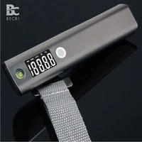 becbi 50kg110lbs luggage scale with handy bubble level and tape measure for traveler electronic balance baggage weight scale