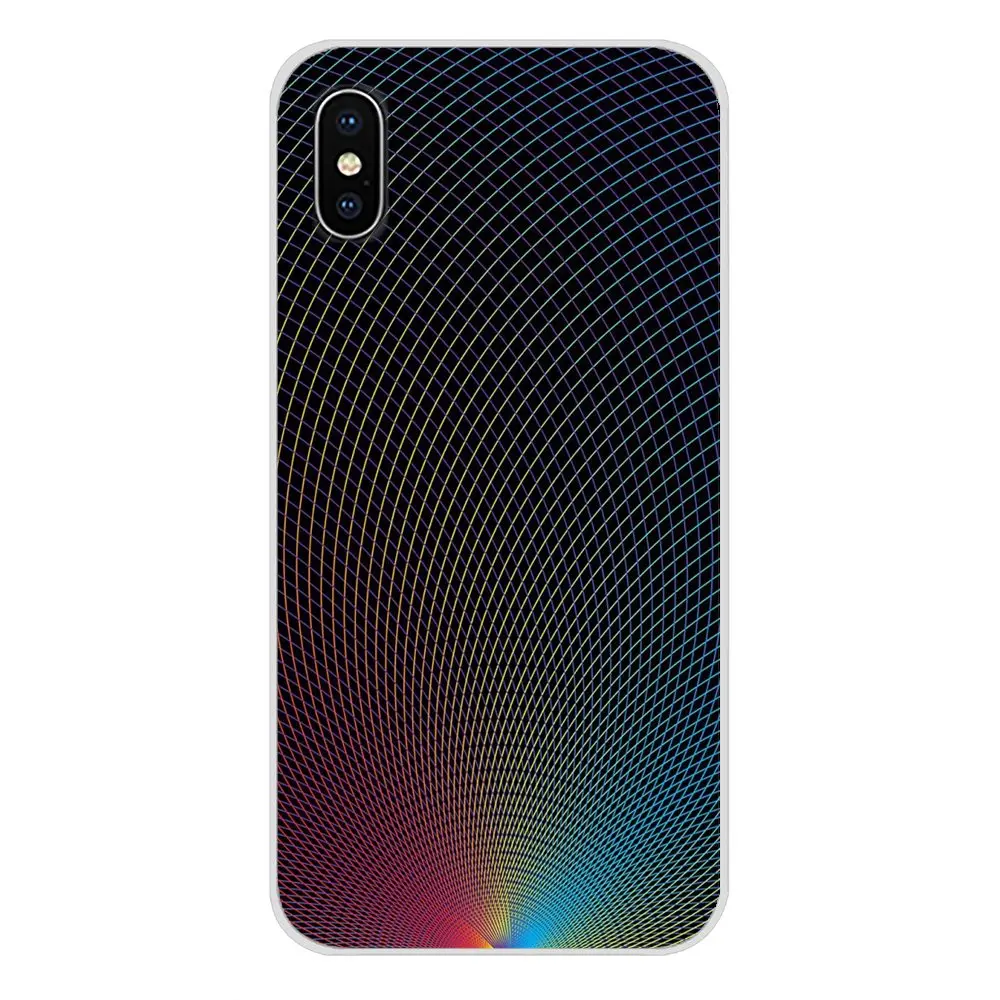 Черный и красный металлический Прозрачный чехол из ТПУ для Apple iPhone X XR XS MAX 4 4S 5 5S 5C SE