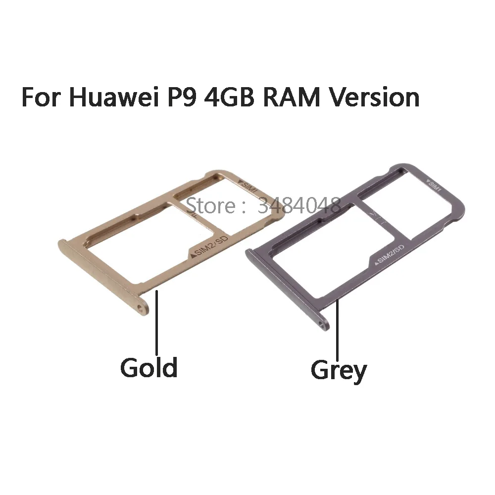 OEM слот для карты MicroSD с двумя SIM картами Huawei P9 4 Гб ОЗУ золотистый/серый|sim card slot|dual