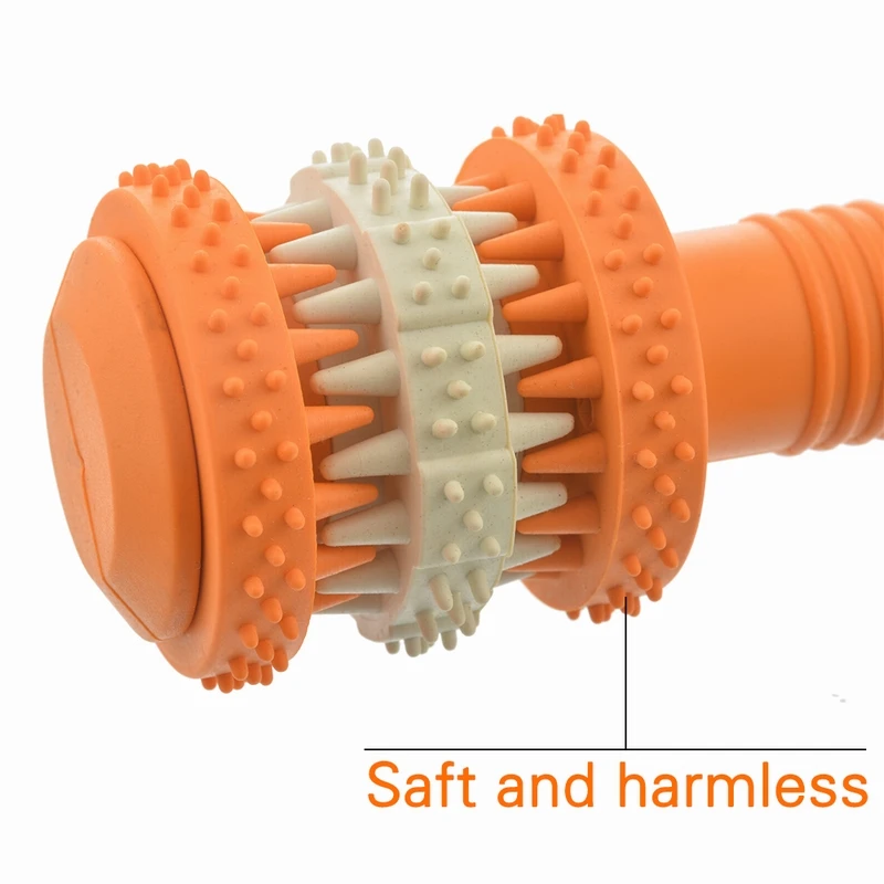 Аксессуары для домашних животных Эффективная очистка зубов гантели молярная