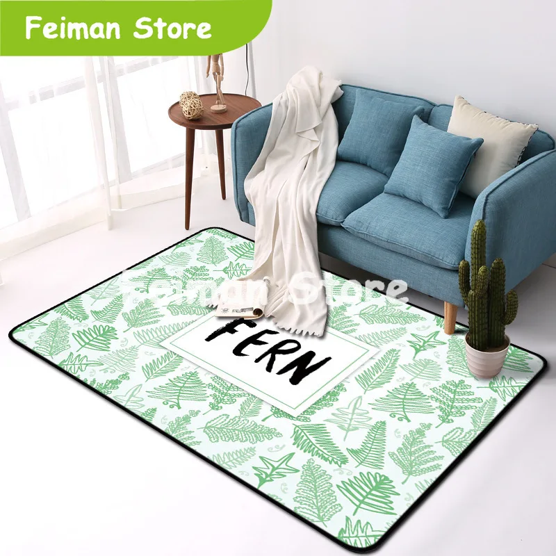 Ковер для дома в скандинавском стиле ковер с принтом кактуса гостиной спальни