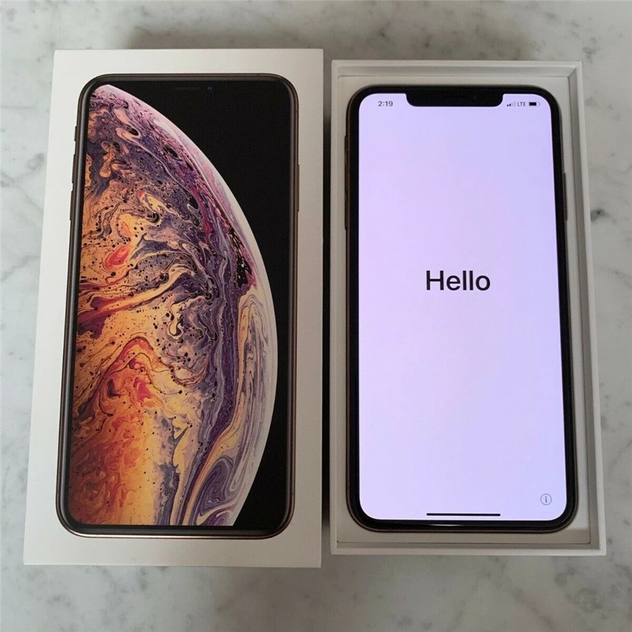 Apple iPhone Xs 5," RAM 4 Гб ROM 64 Гб/256 ГБ/512 ГБ мобильный телефон LTE Hexa Core Dual 12MP iOS12 Face ID NFC A12 Bionic