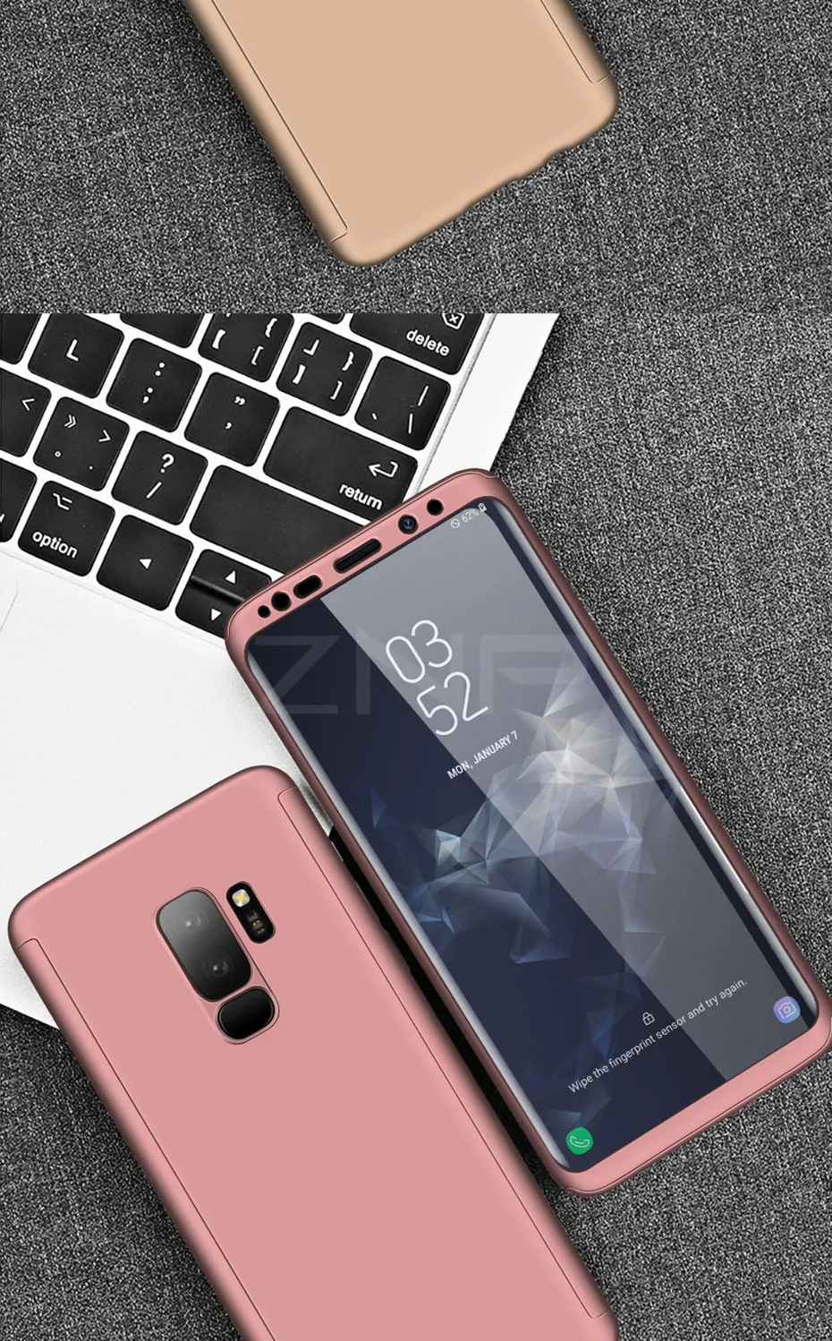 ZNP 360 полный защитный чехол для телефона для samsung Galaxy S10 S9 S8 Plus S7 Edge чехол для Galaxy Note 9 8 S10E S9 со стеклом