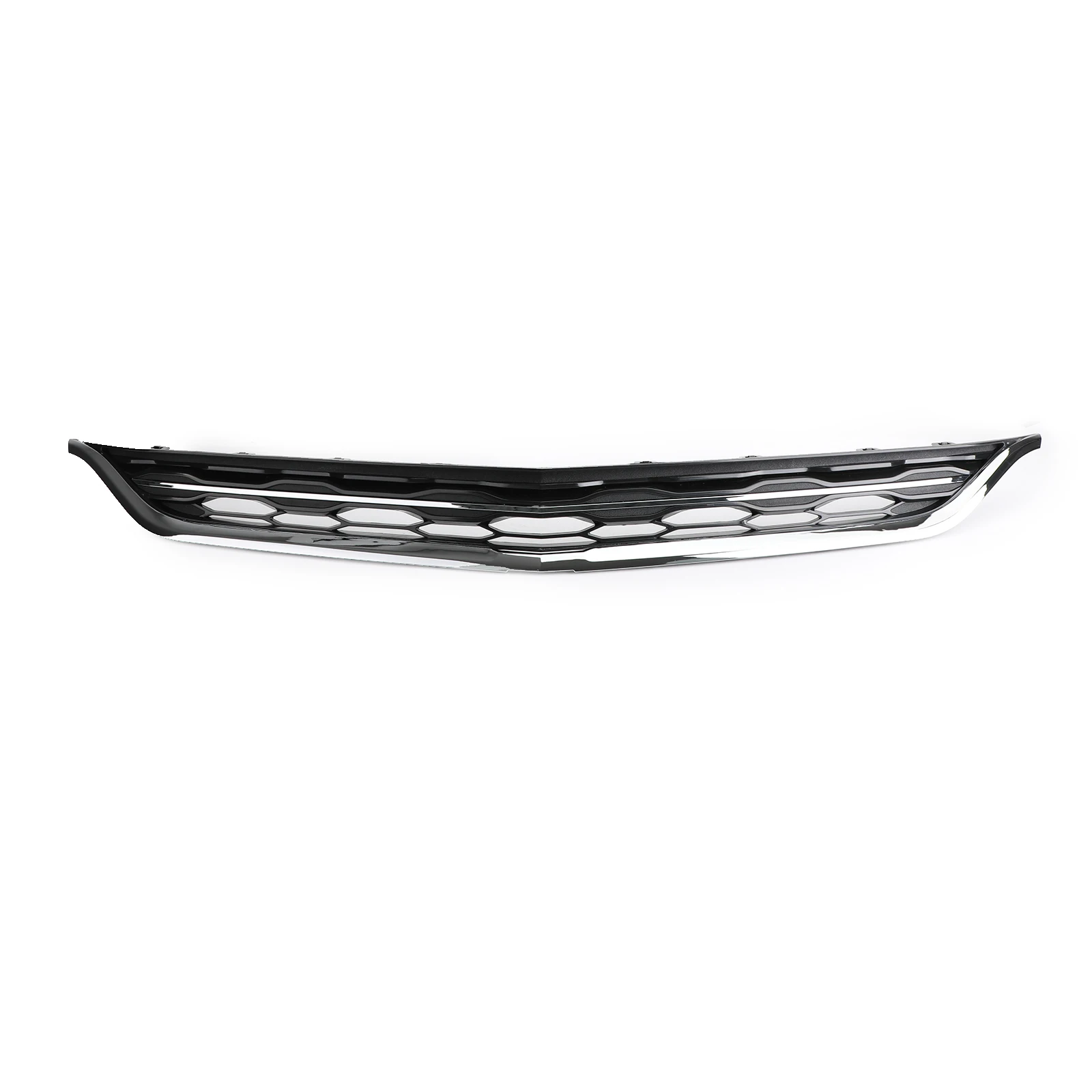 Areyourshop сотовая сетка Хром передний бампер Верхняя и нижняя решетка для Chevy Malibu- передний комплект для гриля автомобильные аксессуары