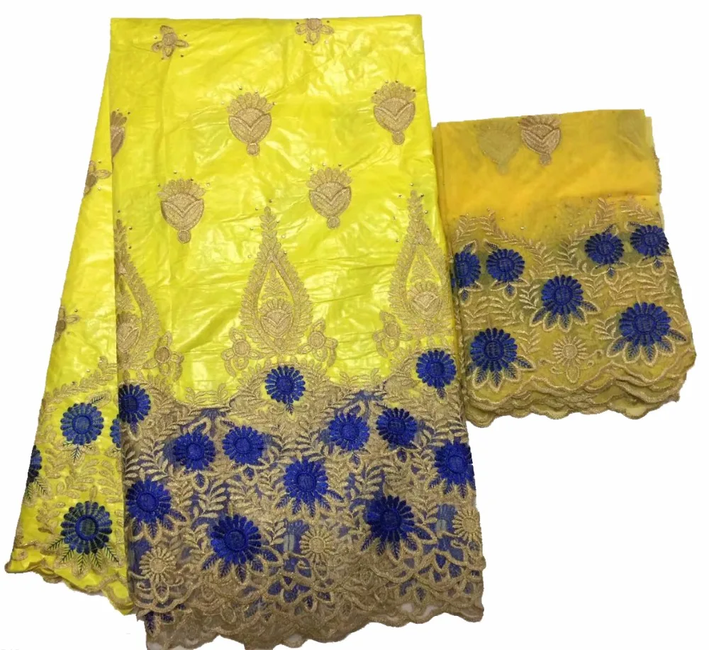 

Regular Gold Embroidery Jacquards bazin riche getzner african fabric 5+2yards french net lace fabric for dress women 2018 PLL2