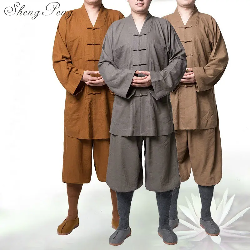 монахов буддийские одежда буддийские монах одежда шаолиньских монахов кунг-...