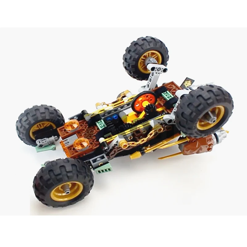 Модели Строительство Игрушка 06032 Rock Racing ниндзя строительные блоки совместимые с