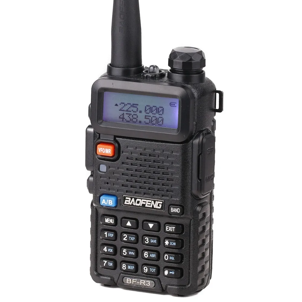 Baofeng BF R3 трехдиапазонное иди и болтай Walkie Talkie “иди 220 260 МГц Любительская ветчина 2