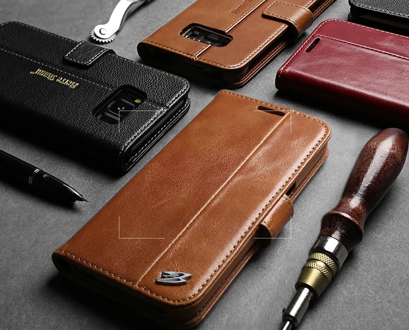 Fierre Шенн для samsung Galaxy S8 Чехол кожаный кошелек чехол магнитная слот карт фолио