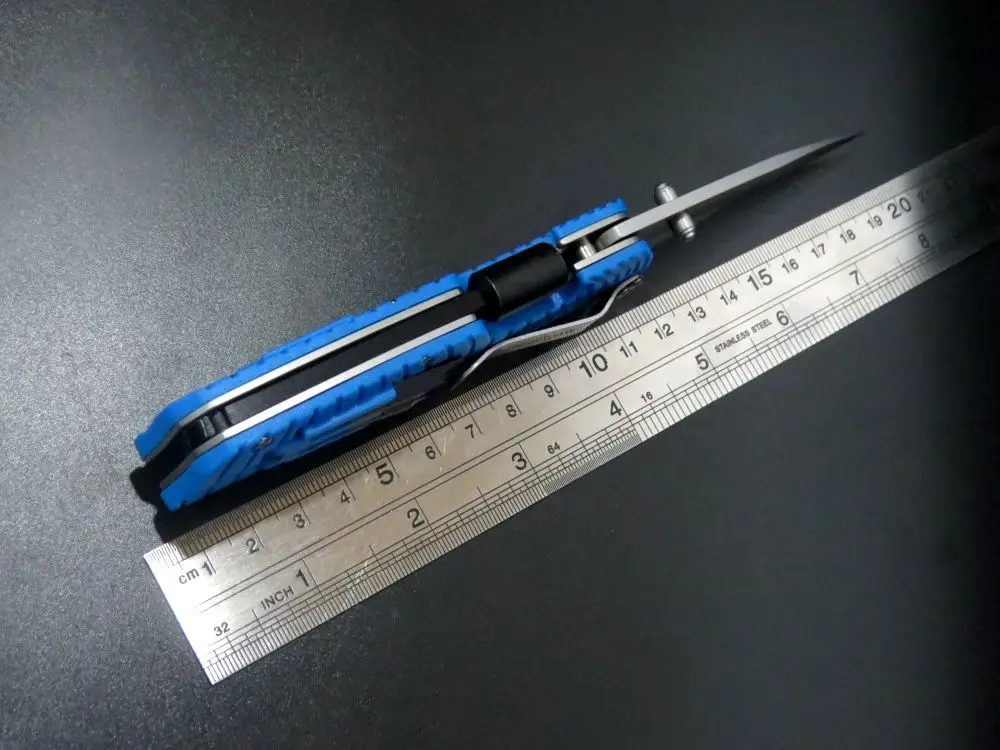 ZZSQ высокое качество EDC инструменты 1920 8Cr13MOV нож со складным лезвием резиновая