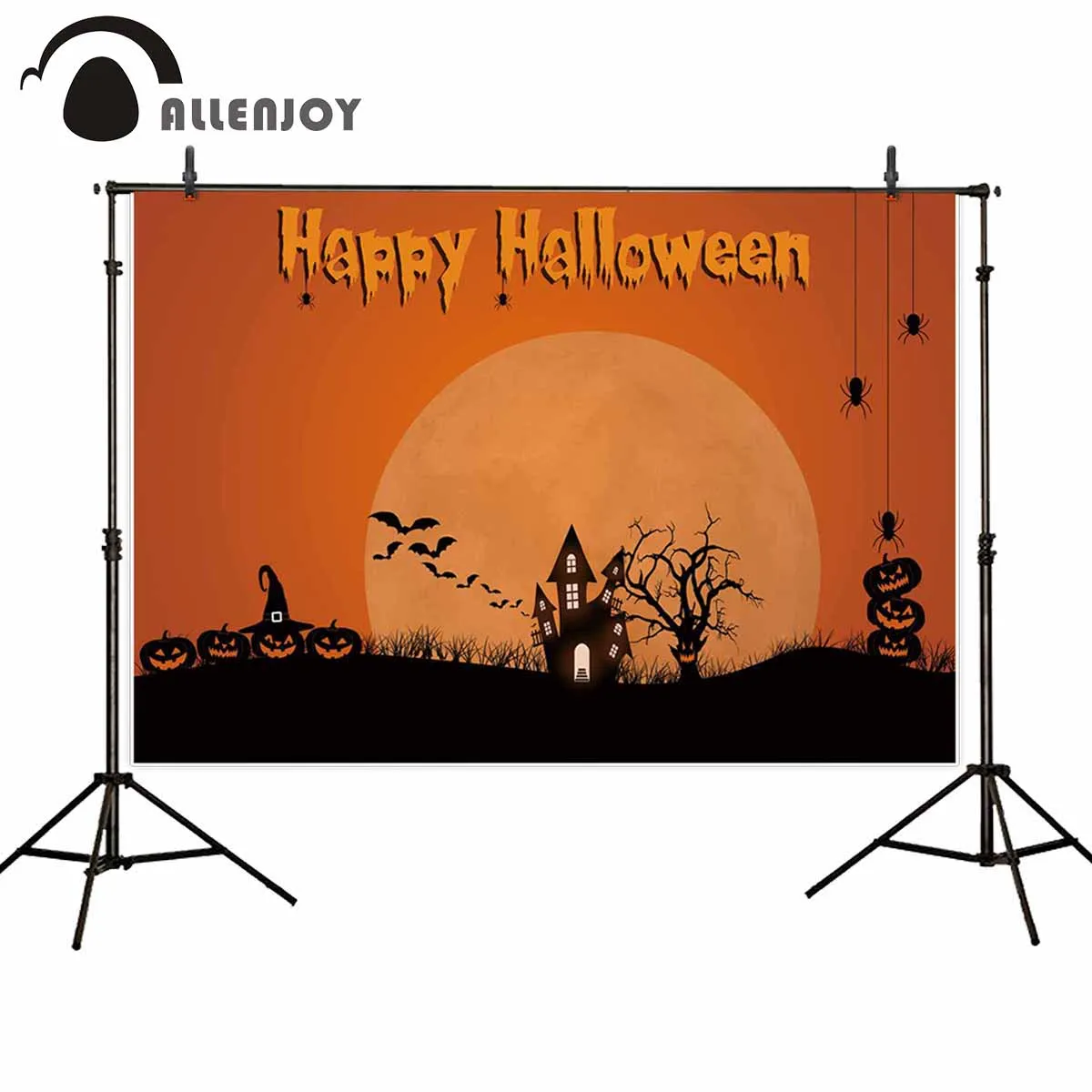 Фон для профессиональной фотосъемки Allenjoy темная тыква искусственный замок