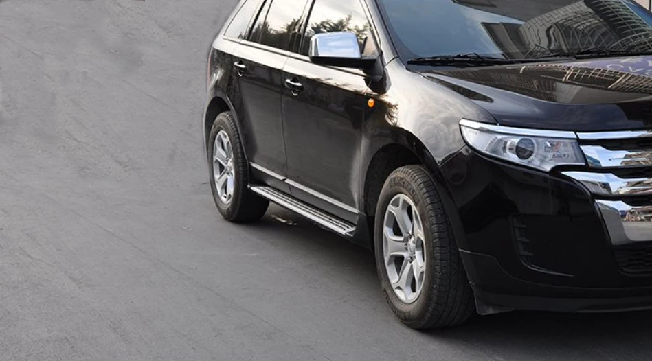 Для Ford Edge 2009.2010.2011.2012.2013.2014.2015 доски для бега автомобиля боковые ступенчатые