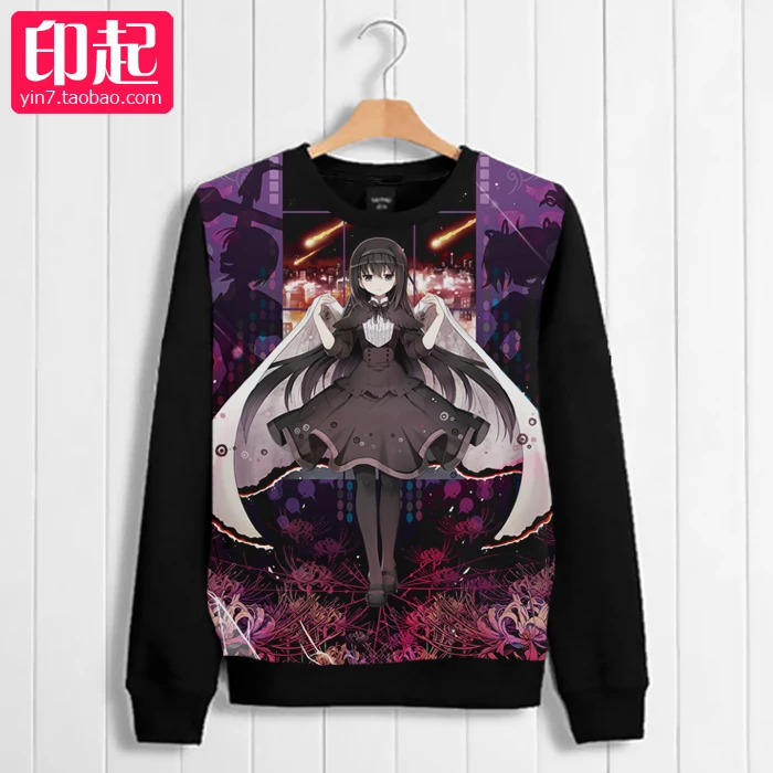 

Anime Puella Magi Madoka Magica COSPLAY Thicken Autumn&Winter Hoodies Coat For Men&Women Sweatshirts