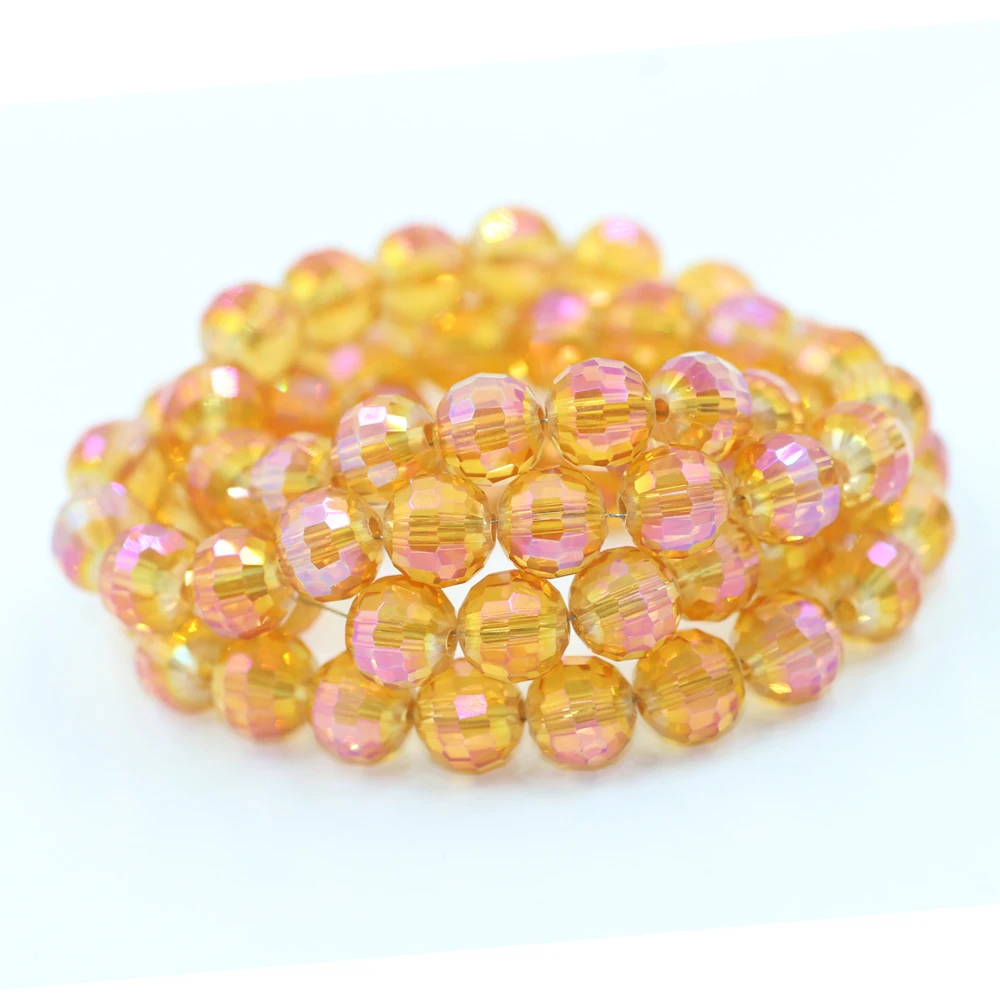 Бусины с разнообразным покрытием 70 шт./лот 8 мм|beads loose|beads for diycrystal glass beads |