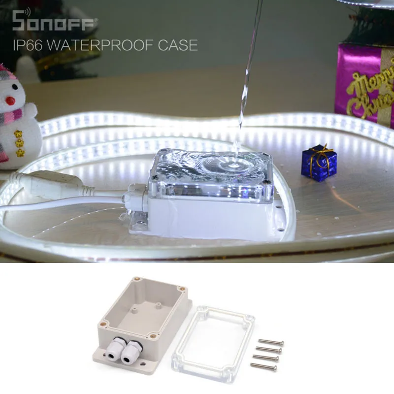 Sonoff Basic/RF/двойной/Pow с IP66 Водонепроницаемый распределительная коробка случае