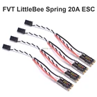 FVT LittleBee Little Bee BLHeli_S Spring 20A ESC BLHeli S контроллер скорости 2-4S поддержка Dshot для FPV Raing Drone QAV-X 214 мм