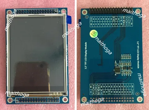 Цветной сенсорный модуль 3 2 дюйма SPI TFT LCD ILI9325 IC XPT2046 контроллер 320*240 16Bit