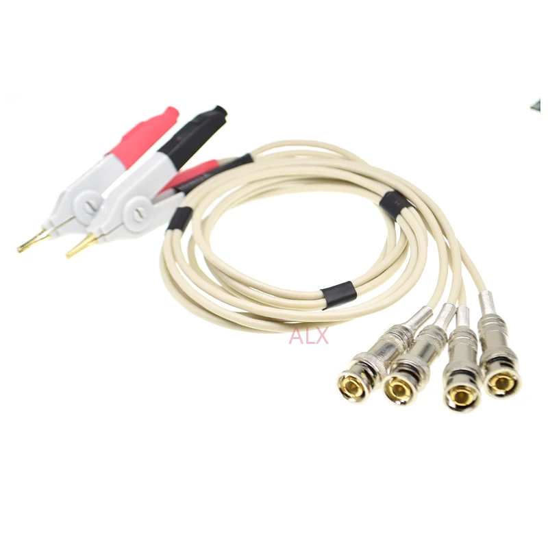 70 см проверка счетчика LCR провода/LCR тест клип/терминал тест Кельвина линии с 4 порт BNC/провод кабель