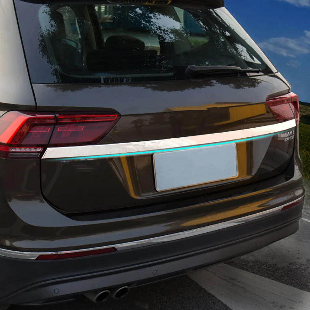 Литье задней двери багажника из нержавеющей стали для VOLKSWAGEN TIGUAN 2017 2018 2019