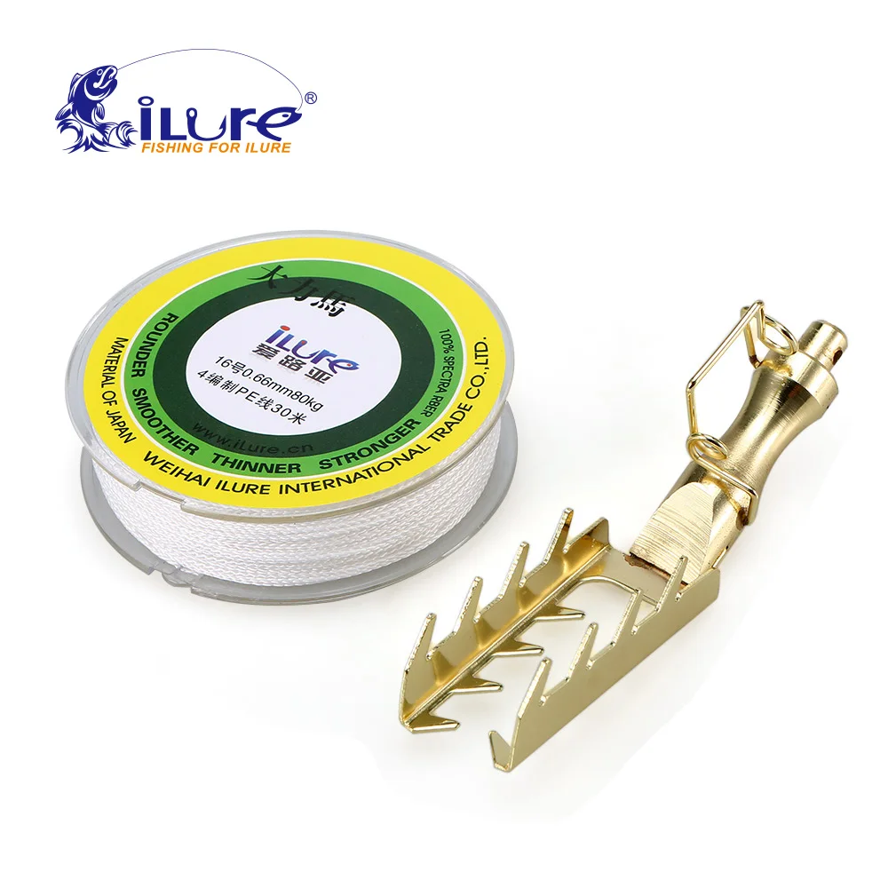 

iLure New Stainless Steel Bait Retriever Bait Rescue Lure Seeker Bait Saver Fishing Tackle Minnow Carp Fishing Accessories Pesca