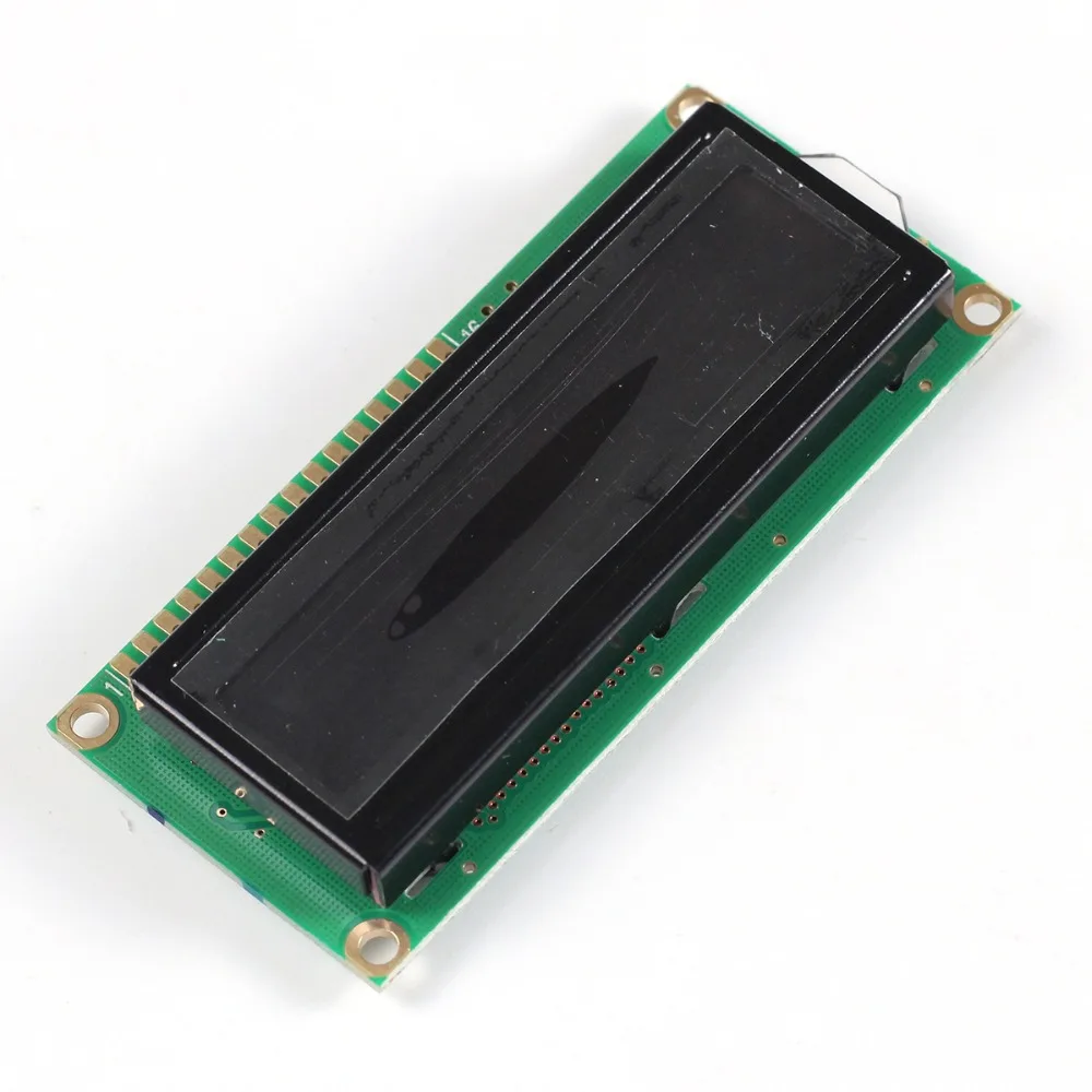 ЖК-дисплей модуль lcd 1602A 16x2 белый экран символ точечная матрица 1602 черный свет черный фон параллельный порт