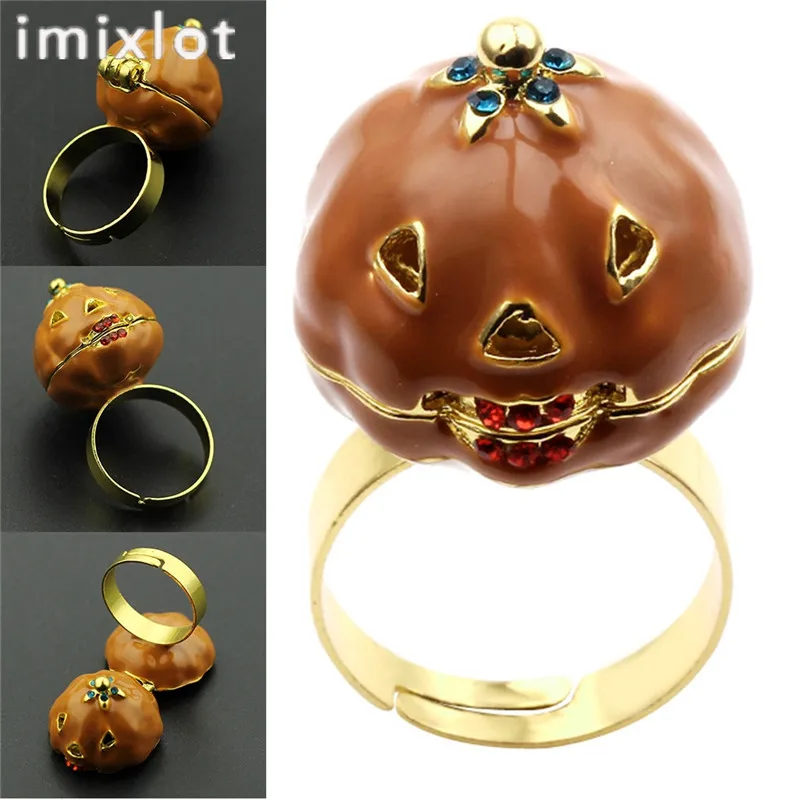 Imxilot креативное кольцо с тыквой для Хэллоуина подарочное Алисой в стране невесты