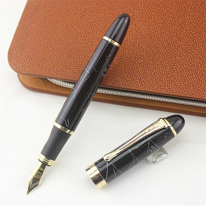 JINHAO X450 Классическая Металлическая перьевая ручка 1 0/0 5 мм роскошные школьные