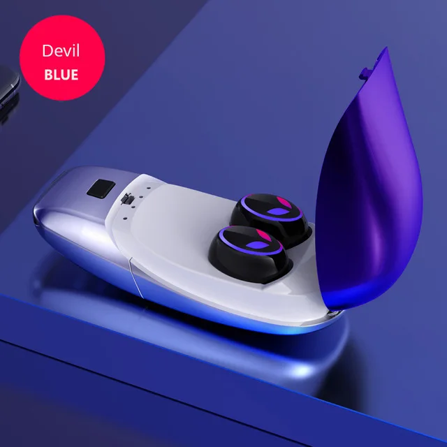 Bluetooth наушники 5 0 E8 TWS Беспроводные Наушники Hi Fi 6D стерео Handsfree управление