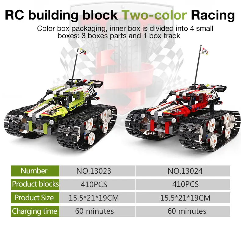 Игрушка малыш Technic серия Радиоуправляемый трек дистанционного управления гоночный автомобиль набор строительных блоков кирпичи развивающие игрушки, совместимые с 20033