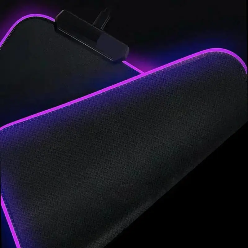 VODOOL большой USB проводной RGB коврик для мыши Диммируемый светодиодный игровой коврик для геймера коврик для мыши настольная клавиатура Коврик для мыши для компьютера ноутбука