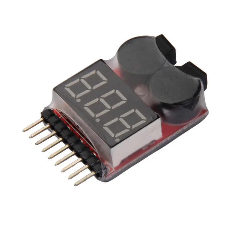 Высокая точность 2 в 1 RC Lipo батарея измеритель низкого напряжения тестер