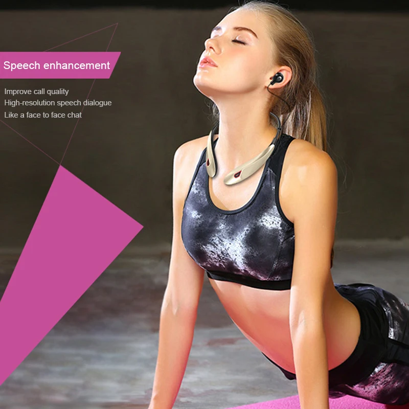 Беспроводные Bluetooth наушники, гарнитура, музыка, Спортивная гарнитура, 3D, настоящая стерео, магнитная, вкладыши, наушники для iPhone, для Xiaomi