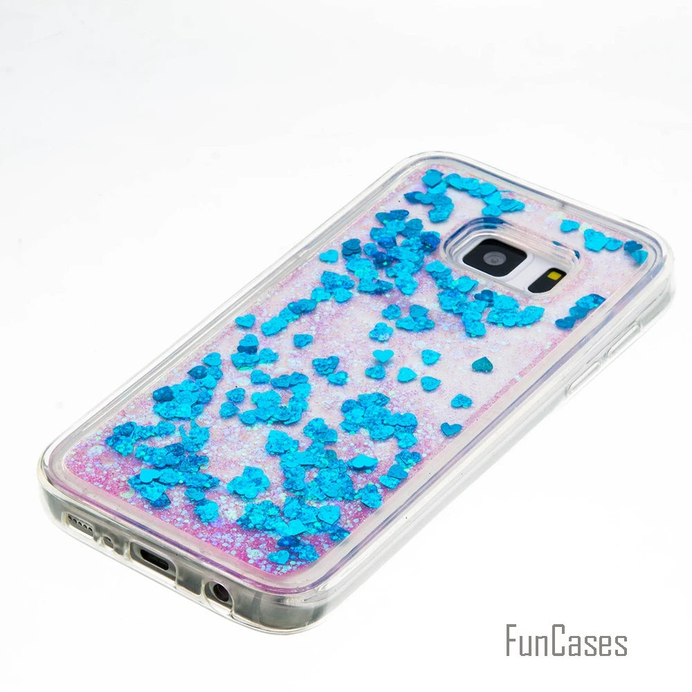Coque аксессуар любовь сердечко Звезды Мягкий ТПУ чехол для телефона samsung Galaxy S7 с
