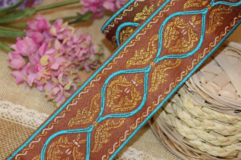 5 ярдов/партия жаккардовая лента 6 см | Дом и сад