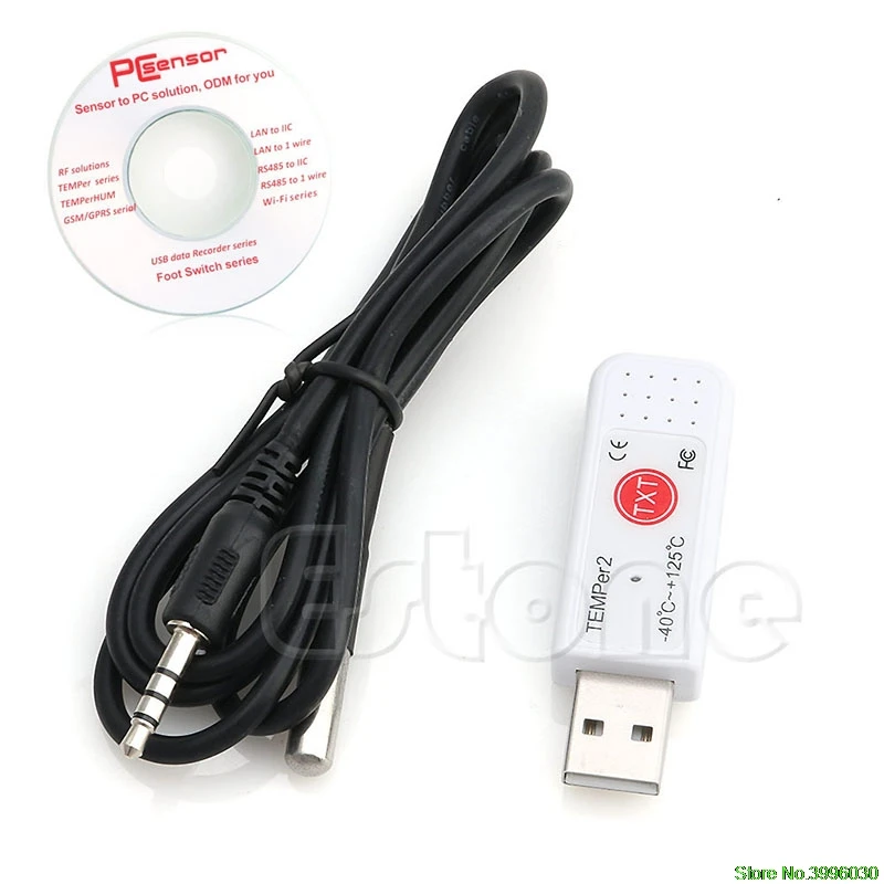 Фото ПК температурный 2 Датчик USB термометр гигрометр регистратор данных температуры ПК температурный 2 Датчик USB термометр гигрометр регистратор данных температуры