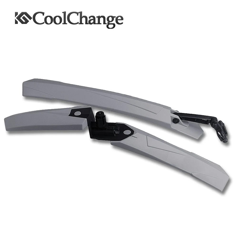 Велосипедные крылья высокоэластичные пластиковые быстросъемные передние и