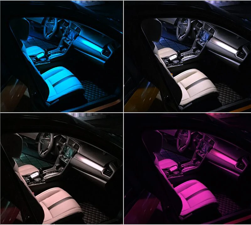 New Arrival Original T10 Socket LED Reading Lights Updated Modification For HONDA CIVIC Sedan 10TH 2016 2017 Trunk Lamp 4pcs/set |
