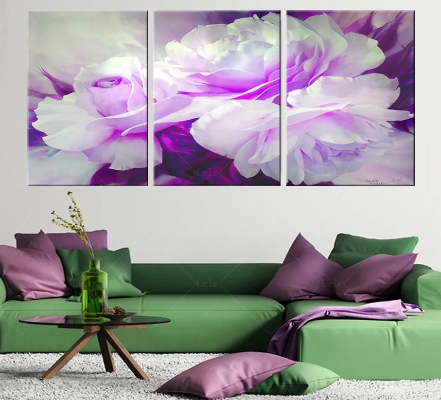 Новинка 2017 г. Настенная картина с изображением цветов квадратов для украшения