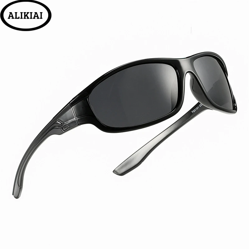 Мужские солнцезащитные очки поляризационные квадратные Ретро стиль спортивные