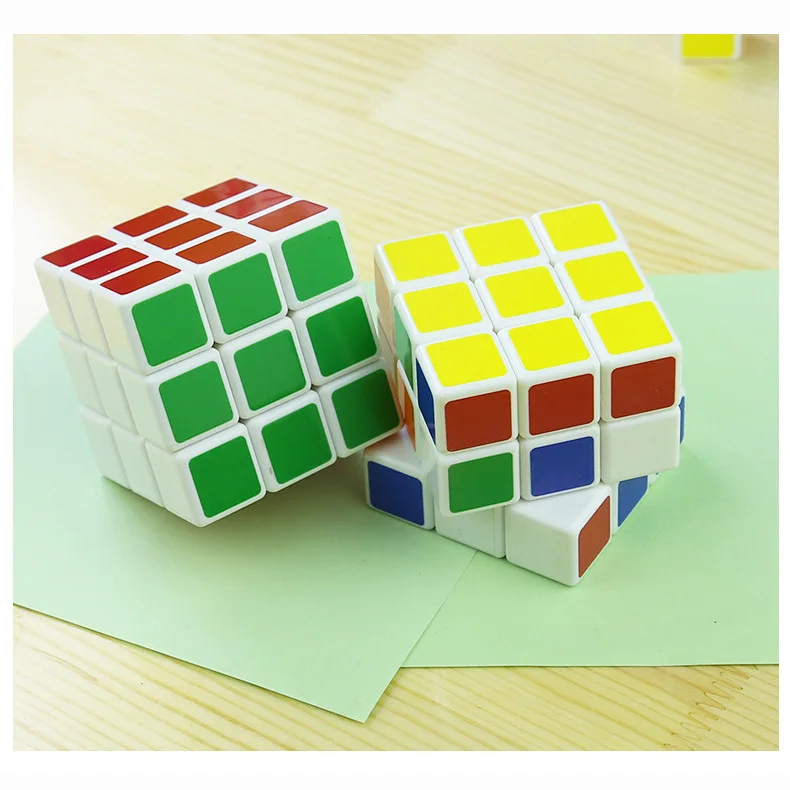 5,7 см Профессиональный Головоломка Куб игра игрушка 3x3x3 Скорость для Magic Cube Стикеры для детей и взрослых, Обучающие игрушки E-M010