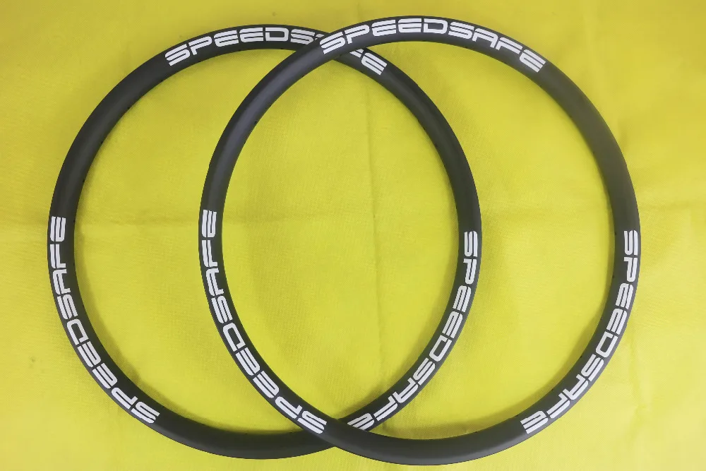 Карбоновые диски Speedsafe 27.5er MTB AM Enduro UD матовые асимметричные без крючка 35 мм
